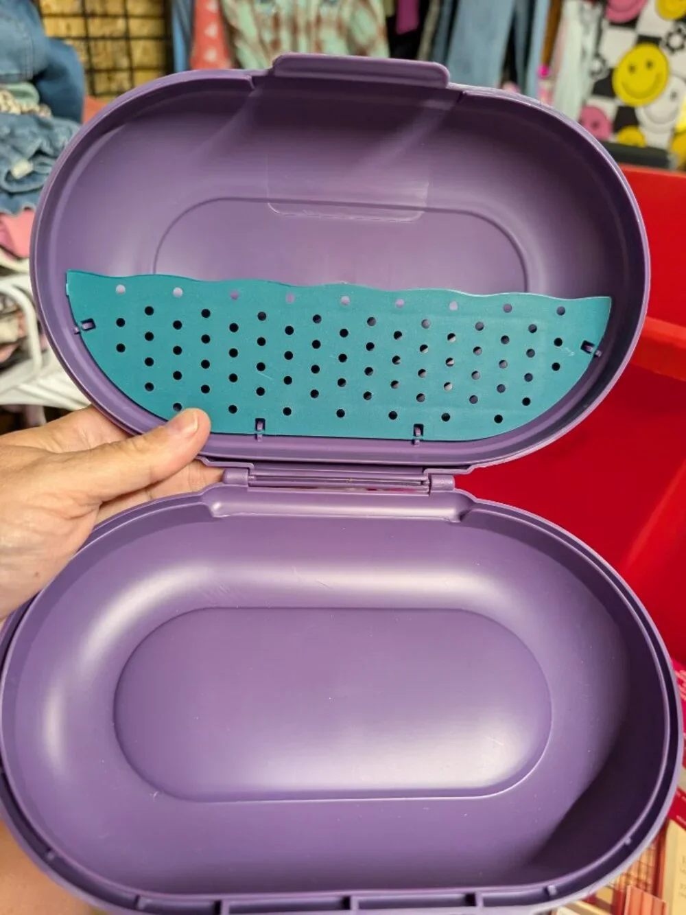Contents Purple Storage Case with Ventilation - Bundle Discount Available